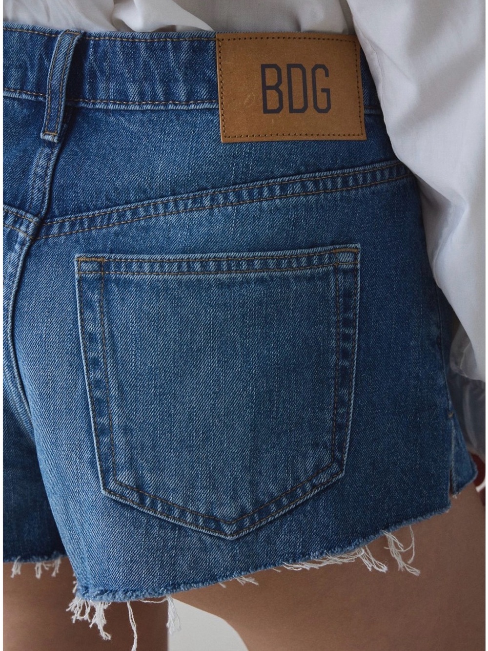 Urban Outfitters BDG Mid Rize Cutoff Denim Shorts